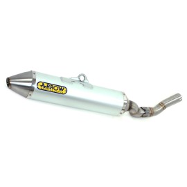 ESCAPE ARROW APRILIA RX/SX 125 '21/22 HOMOLOGATED    ALUMINUM DARK THUNDER SILENCER WITH     WELDED LINK PIPE