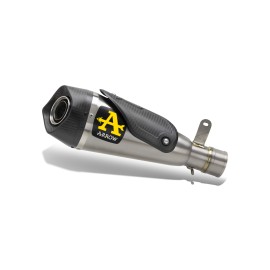 ESCAPE ARROW SUZUKI GSX-8R / GSX-8S E5+ FULL SYSTEM WITH TITANIUM WORKS EXHAUST