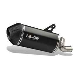 ESCAPE ARROW HONDA NT 1100'22 HOMOLOGATED TITANIUM SONORA SILENCER WITH CARBON ENDCAP AND WELDED LINK PIPE