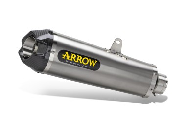 ESCAPE ARROW YAMAHA TRACER 9 '21 HOMOLOGATED TITANIUMWORKS SILENCER WITH CARBON ENDCAP