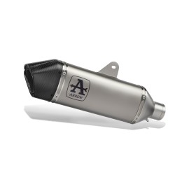 ESCAPE ARROW TRIUMPH TIGER 1200 '22 RACING           VELOCE ALUMINIUM DARK SILENCER WITH     CARBON END CAP FOR ORIGINAL COLLECT