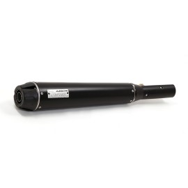 ESCAPE ARROW YAMAHA XSR 700 '21 HOMOLOGATED NICHROM  DARK REBEL SILENCER WITH CARBON ENDCAP