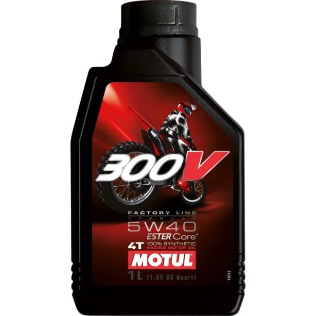 ACEITE MOTUL 300V FACTORY LINE OFF ROAD 5W40 1L -  | REBESA