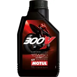 ACEITE MOTUL 300V FACTORY LINE ROAD RACING 15W50 1L -  | REBESA