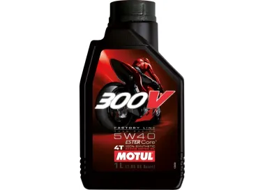 Oleo MOTUL 300V FACTORY LINE ROAD RACING 5W40 1L -  | REBESA