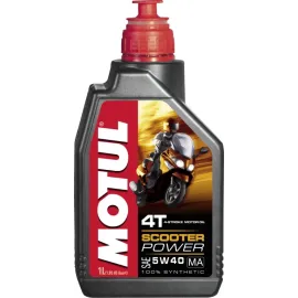 ACEITE MOTUL SCOOTER POWER 4T 5W40 MA 1L -  | REBESA