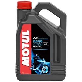 ACEITE MOTUL 3000 20W50 4T 4L - La eleccion óptima | REBESA