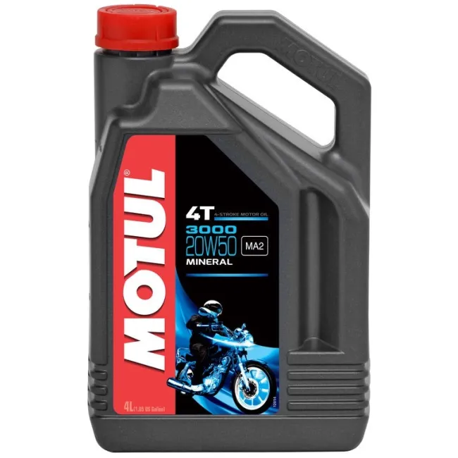 ACEITE MOTUL 3000 20W50 4T 4L - La eleccion óptima | REBESA