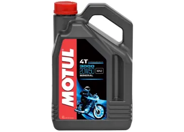 ACEITE MOTUL 3000 20W50 4T 4L - La eleccion óptima | REBESA
