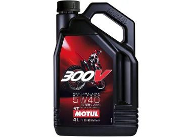ACEITE MOTUL 300V FACTORY LINE OFF ROAD 5W40 4L -  | REBESA