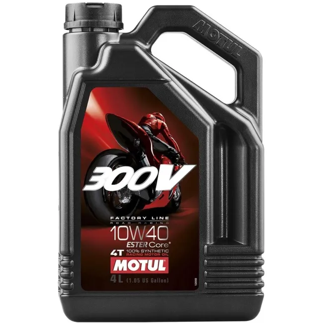 ACEITE MOTUL 300V FACTORY LINE ROAD RACING 10W40 4L -  | REBESA