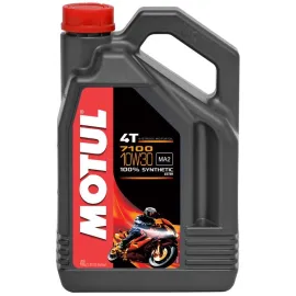ACEITE MOTUL 7100 10W30 4T 4L - La eleccion óptima | REBESA