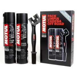 ACEITE PACK MOTUL LIMPIA CADENA OFF ROAD 0,400L -  | REBESA