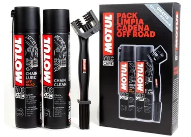 ACEITE PACK MOTUL LIMPIA CADENA OFF ROAD 0,400L -  | REBESA