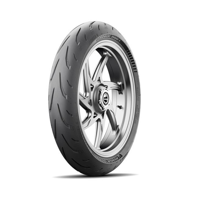 CUBIERTA MICHELIN 120/70 ZR 17 M/C (58W) POWER 6 F TL FRONT CUBIERTA MICHELIN 120/70 ZR 17 M/C (58W) POWER 6 F TL FRONT