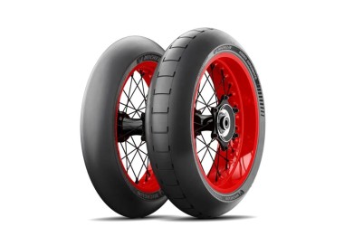 CUBIERTA MICHELIN 160/60 R17 NHS TL POWER SUPERMOTO B2 R (MEDIO)