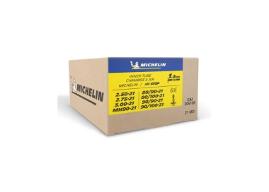 CAMARA MICHELIN TU 17 MH 120/90, 130/80, 130/70, 140/70-17 (12)