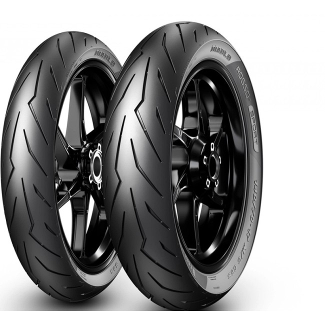 CUBIERTA PIRELLI 100/80 -17  52S TL DIABLO ROSSO SPORT F/R