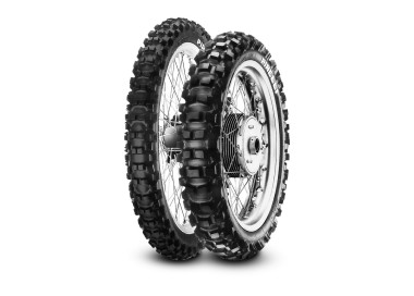 PNEU PIRELLI 110/90 - 19 NHS 62M  SCORPION MX32 MID HARD R