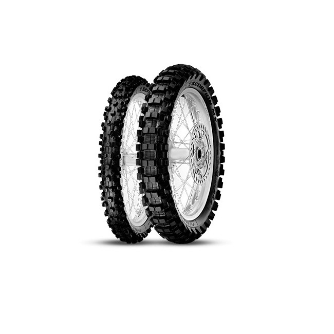 CUBIERTA PIRELLI 100/90 -19 NHS 57M   SCORPION MX32 MID HARD R