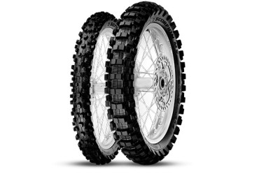 CUBIERTA PIRELLI 100/90 -19 NHS 57M   SCORPION MX32 MID HARD R