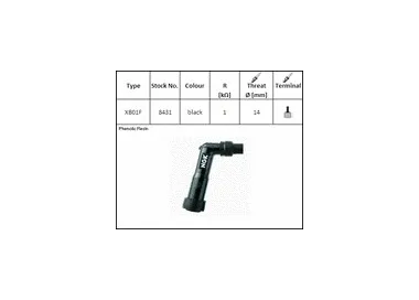 PIPA DE BUJIA NGK XB01F