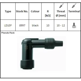 PIPA DE BUJIA NGK LD10F