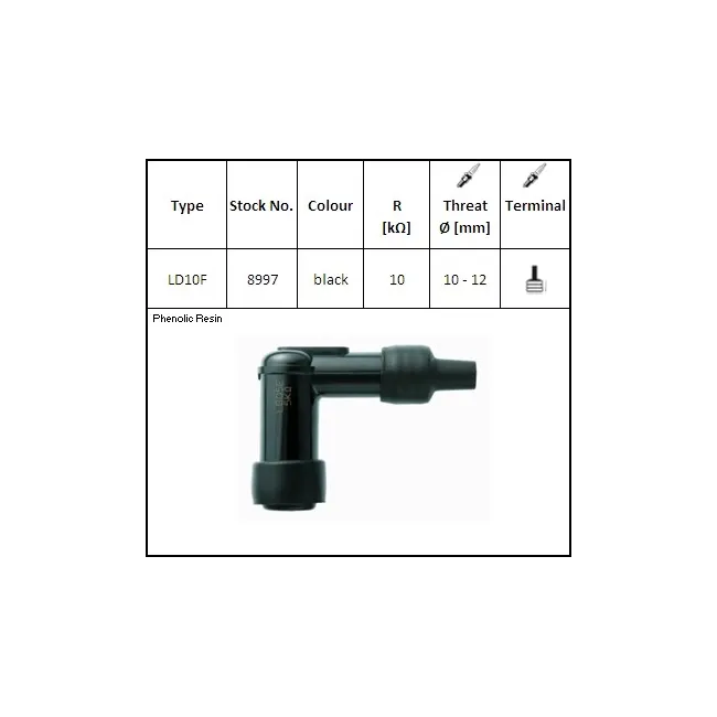 CACHIMBO DE VELA NGK LD10F