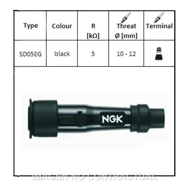 PIPA DE BUJIA SD05EG NGK