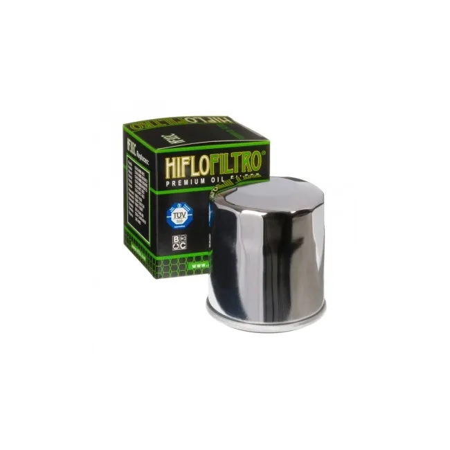 FILTRO ACEITE HIFLOFILTRO CROMADO HF303C Filtro calidad Original | Repuestos Originales en Rebesa
