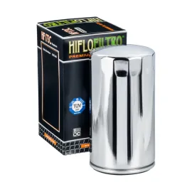 FILTRO ACEITE HIFLOFILTRO CROMADO HF173C Filtro calidad Original | Repuestos Originales en Rebesa
