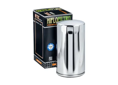 FILTRO ACEITE HIFLOFILTRO CROMADO HF173C Filtro calidad Original | Repuestos Originales en Rebesa