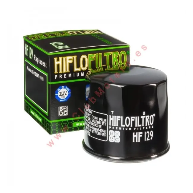 FILTRO ACEITE HIFLOFILTRO HF129 Filtro calidad Original | Repuestos Originales en Rebesa