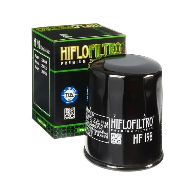 FILTRO ACEITE HIFLOFILTRO HF198 Filtro calidad Original | Repuestos Originales en Rebesa