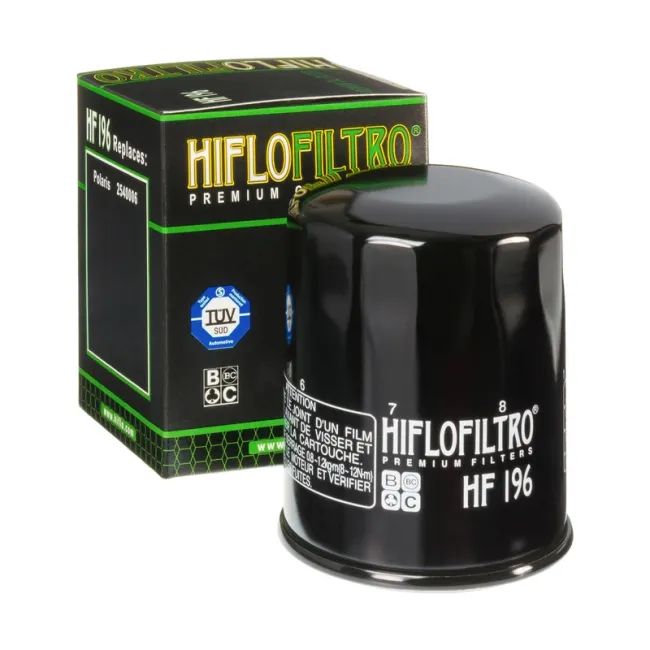 FILTRO ACEITE HIFLOFILTRO HF196 Filtro calidad Original | Repuestos Originales en Rebesa