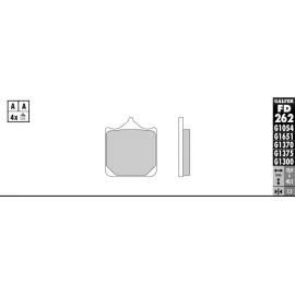 PASTILLAS GALFER FD068G1375 (JUEGO)