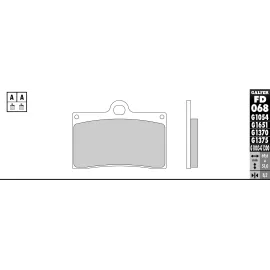 PASTILLAS GALFER FD068G1375 (JUEGO)