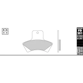 PASTILLAS GALFER FD068G1375 (JUEGO)