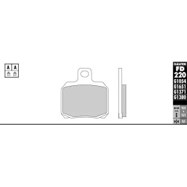 PASTILLAS GALFER FD068G1375 (JUEGO)