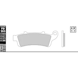 PASTILLAS GALFER FD068G1375 (JUEGO)