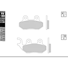 PASTILLAS GALFER FD068G1375 (JUEGO)