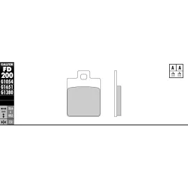 PASTILLAS GALFER FD068G1375 (JUEGO)
