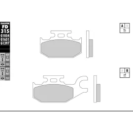 PASTILLAS GALFER FD068G1375 (JUEGO)