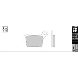 PASTILLAS GALFER FD068G1375 (JUEGO)
