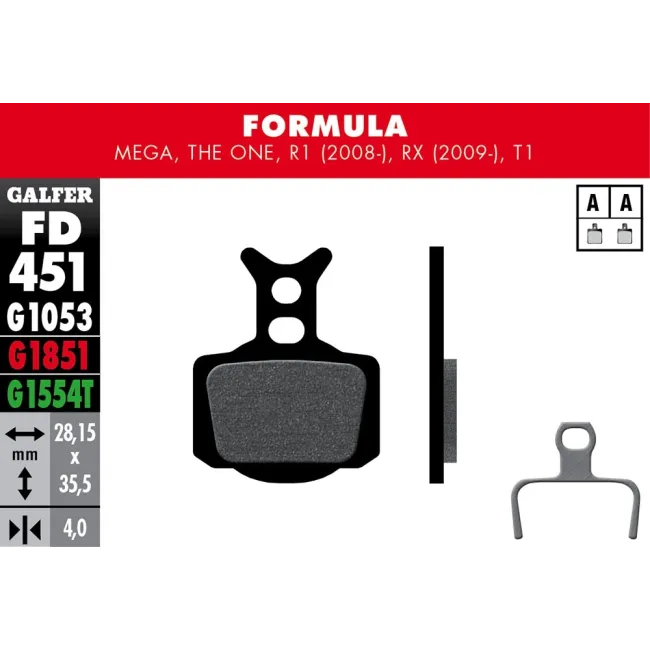 PASTILHAS GALFER BICI FD451G1554T