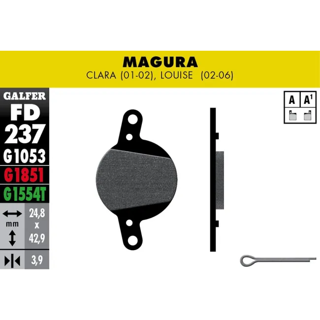 PASTILHAS GALFER BICI FD237G1053