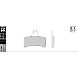 PASTILLAS GALFER FD068G1375 (JUEGO)
