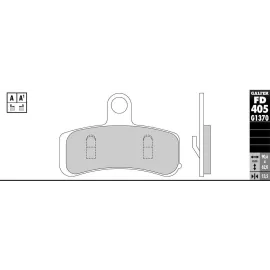 PASTILLAS GALFER FD068G1375 (JUEGO)