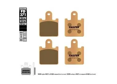 PASTILHAS GALFER FD371G1370 (JOGO)