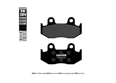 PASTILLAS GALFER FD068G1375 (JUEGO)